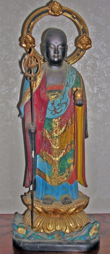 Bodhisattwa Jizo, okres Edo, Kozenji, Sendai, pref. Miyagi, foto: Ewa Hadydoń