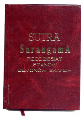 Sutra Surangama - okładka